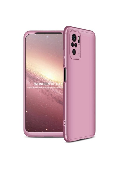 Xiaomi Redmi Note 10s Kılıf Zore Ays Kapak Rose Gold