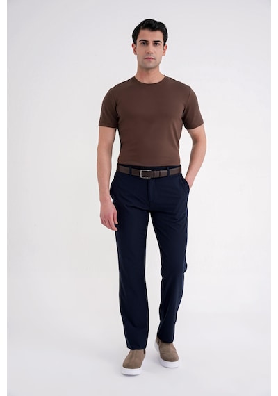Efor Ts 885 T-shırt Comfort Kakao Casual Kakao