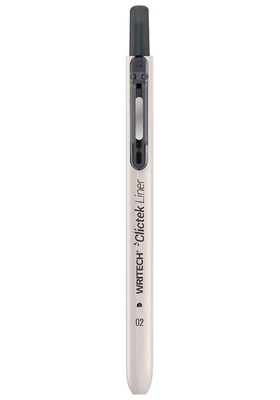 Wrıtech W-2008 Basmalı Fınelıner 0,2mm Kalem - 12'li Kutu Ahşap