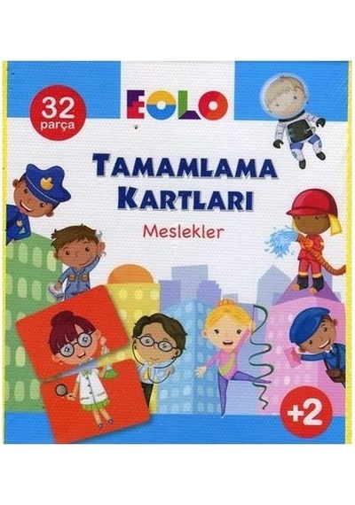Eolo Oyuncak Tamamlama Kartları Meslekler