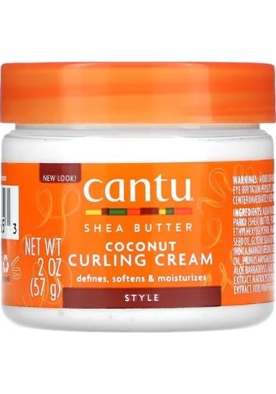 Cantu Kıvırcık Ve Dalgalı Saçlar İçin Hindistan Cevizli Bukle Yapıcı Saç Kremi Mini Seyahat Boy 57 Gr
