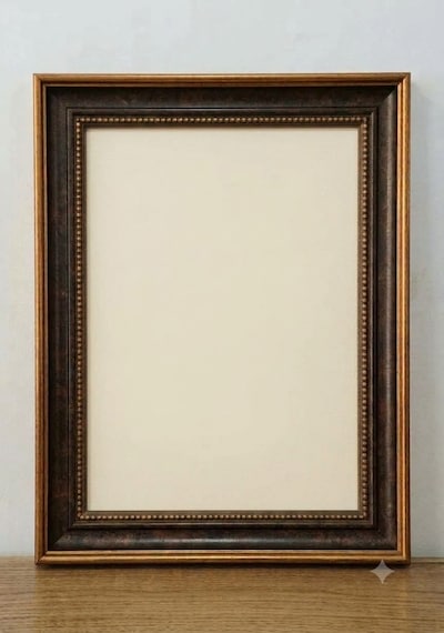 A4 Belge Serifika Diploma Çerçevesi 21x30 Gerçek Camlı 008