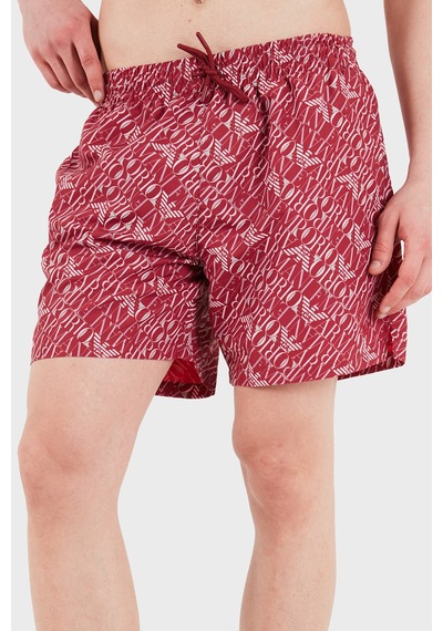 Emporio Armani Erkek Deniz Şortu Em000688 Af20442 F5034 Bordo