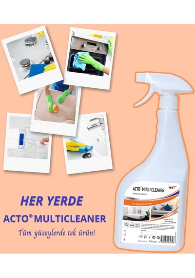 Acto Multı Cleaner 750 Ml Genel Kir Çözücü