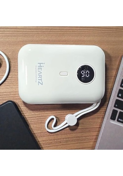 Tr H2 10000 Mah Power Bank Pd 20w Ve Usb 22.5w Fast Hızlı Şarj Dahili Type C Ve Lightning Kablolu Dünya Standartla