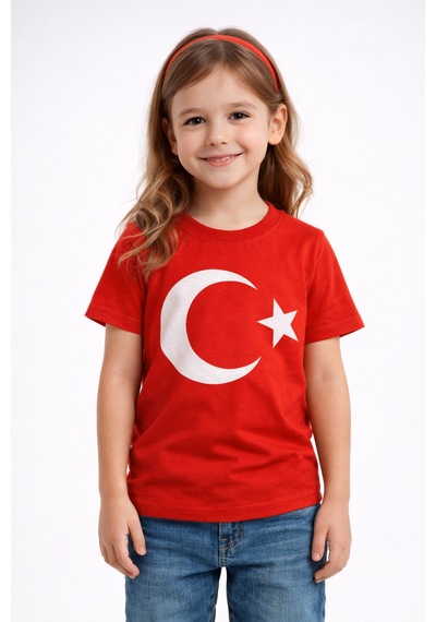 Uğur Bebe Mco Marka Kırmızı Türk Bayraklı Kısa Kollu Çocuk Tişört %100 Pamuk Rahat Kalıp Kırmızı Kırmızı Uğur Bebe Mco Marka Kırmızı Türk Bayraklı Kısa Kollu Çocuk Tişört %100 Pamuk Rahat Kalıp Kırmızı Kırmızı