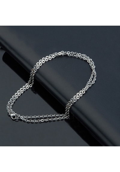 Chavin Gri 60 Cm. 3 Mm. Kolye Zinciri Erkek Çelik Zincir Df32 (478255442)