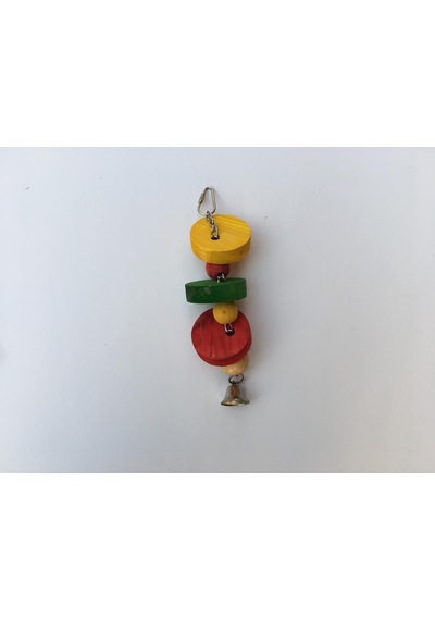 Vanpet Kuş Oyuncağı Şekilli Halkalar 25*6 Cm