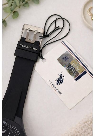 U.s.polo Assn 2 Yıl Saat&saat Garantili 3 Atm Suya Dayanıklı Genç Ve Çocuk Kol Saati Us.g2146.1 Siyah