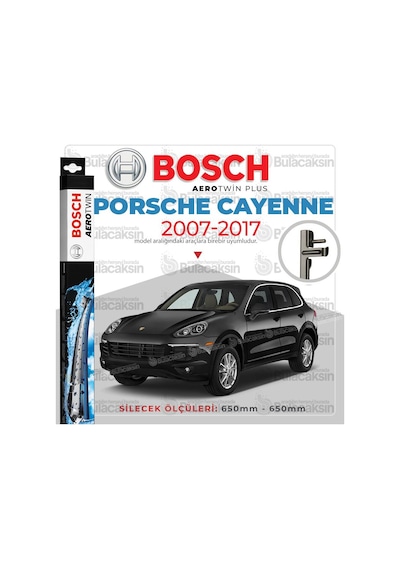 Porsche Cayenne Muz Silecek Takımı 2007-2017 Bosch Aerotwin