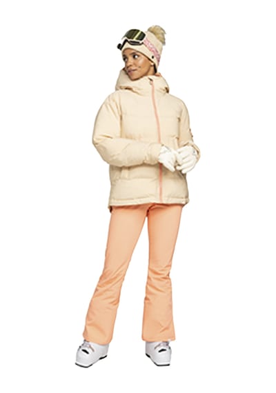 Roxy Roxy Alofted Puffy Jk Kadın Snowboard Ceketi Peb Çok Renkli