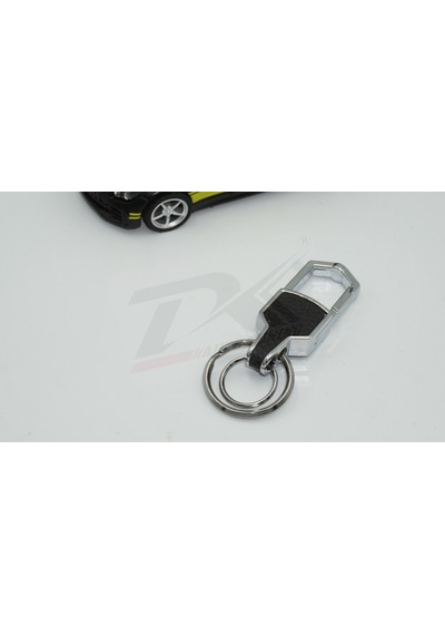 Peugeot Uyumlu Logo Amblem Deri Metal Stil Anahtarlık