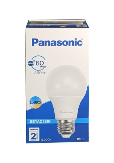 8,5w 60watt 860lm Beyaz Işık Beyaz