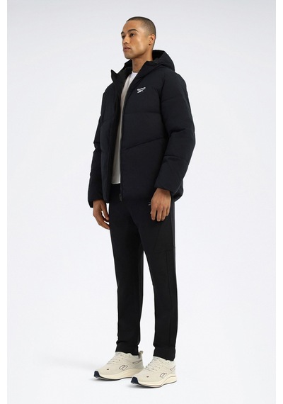 Reebok Mont Erkek Siyah Morsat Puffer Coat 000000000102697363