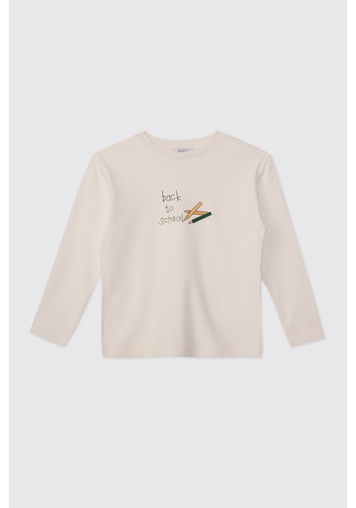 Panço Erkek Çocuk Ekru Pijama Takımı 2621bk39002 Krem