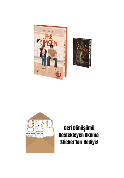 Her Kimsen - Son Set Ciltli + Eflâl 2 Ciltli + Okuma Sticker'ları
