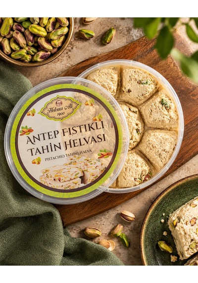 500 Gr Antep Fıstıklı Tahin Helvası
