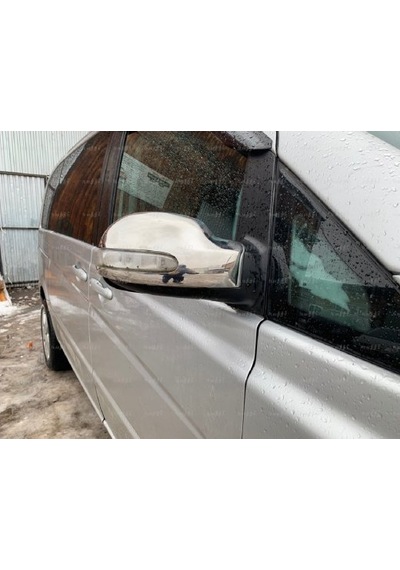Ebal Otomotiv Mercedes Viano W639 Krom Ayna Kapağı 2 prç. 2004-2010 P. Çelik