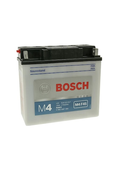 Bosch 19 Ah M4f45 51913-519013 Motosiklet Aküsü