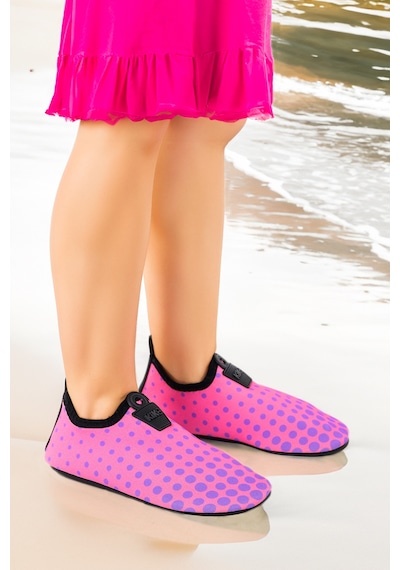 Kiko Kids Point Havuz Plaj Kız Çocuk Deniz Ayakkabısı 7514 Pembe - Lila Pembe - Lila