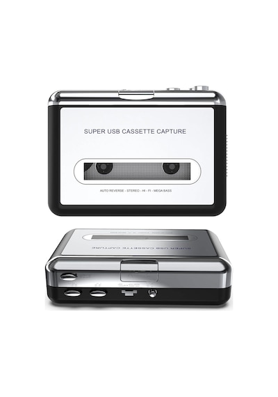 Taşınabilir Pilli Kaset Çalar Kasetten Mp3 Dönüştürücü Usb'den Pc'ye Aktarma