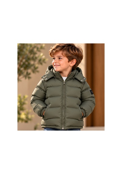 Maxx Kleın Erkek Çocuk Haki Kapüşonlu Şişme Mont Fermuarlı Modern Tasarım Günlük Kışlık Çocuk Montu 2-3-4-6-8 Yaş Maxx Kleın Erkek Çocuk Haki Kapüşonlu Şişme Mont Fermuarlı Modern Tasarım Günlük Kışlık Çocuk Montu 2-3-4-6-8 Yaş