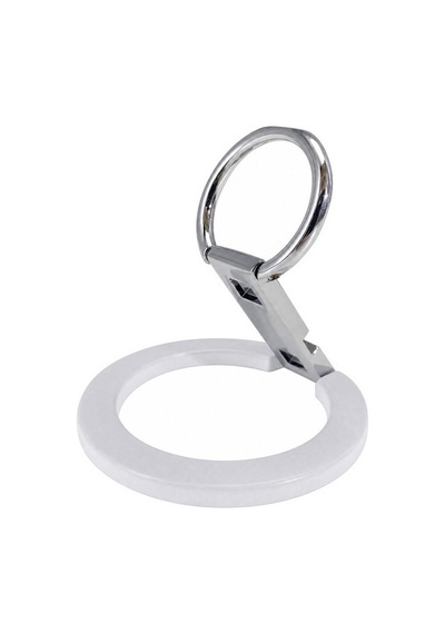 Zore Paris M1 Magnetik Ring Stand Telefon Tutucu Beyaz