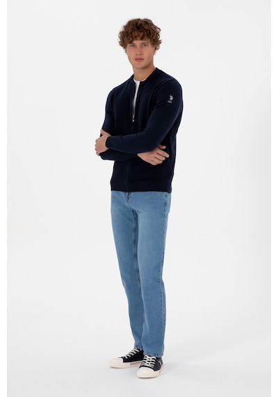 U.s. Polo Assn. Erkek Lacivert Hırka Triko 50313721-vr033 Lacivert
