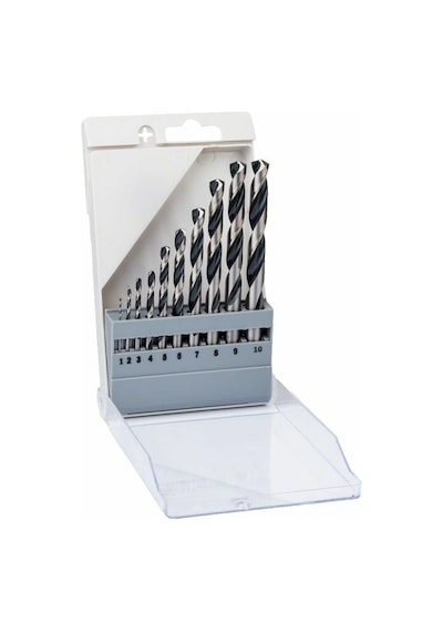 Bosch HSS PointTeQ 10 Parça Metal Delme Uç Set - 2608577348