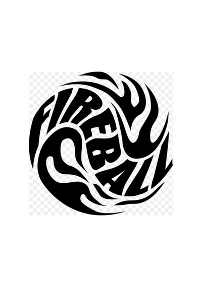 Fıre Ball Sticker 10 X 10 Cm