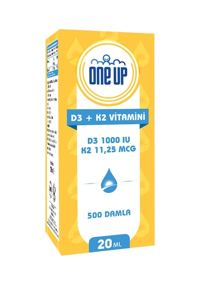 One Up D3 K2 Vitamini 20 Ml Damla Aromasiz