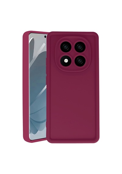 Xiaomi Redmi Note 14 Pro 4g Uyumlu Kılıf Viera Silikon - Bordo