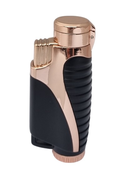 3 Torch Pürmüz Siyah-bronz Puro Çakmağı - Tr7618