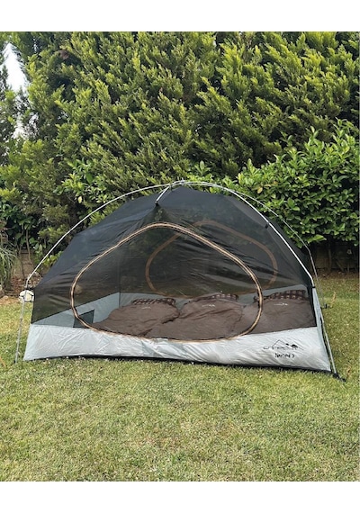 Campout Neptune 3 Kamp Çadırı Haki Çok renkli