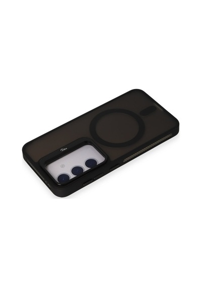 Joko Samsung Galaxy S24 Uyumlu Flet Lens Magsafe Kapak - Siyah