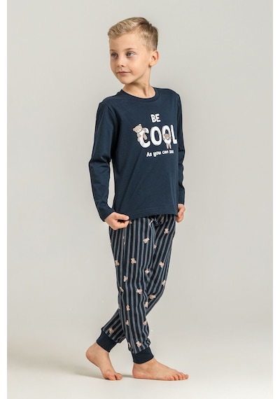 Rolypoly Erkek Çocuk Be Cool Lacivert Uzun Kol Pijama Takım Rp3870-c-v1 Rp3870-c-v1
