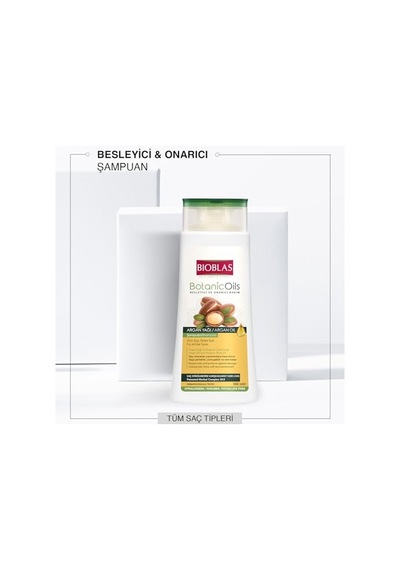 Ayrex Saç Dökülmesine Karşı Bitkisel Şampuan Argan &amp Zeytinyağı İçerikli, Biocomplex B19, Parlaklık V