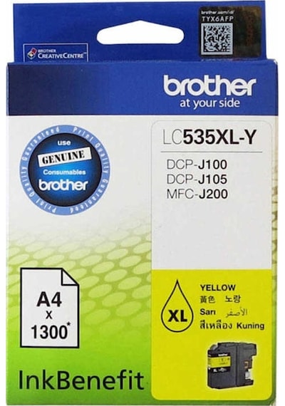Brother Lc535xl Sarı Kartuş-9016930751081