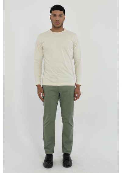 Dufy Erkek Regular Fit Haki Pantolon-19095