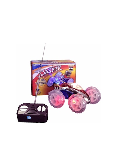 Dasher Işıklı Pilli Takla Atan Araba Yd-10-1 (Gko: 7312)