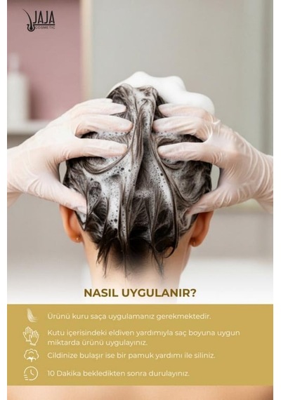 Jaja Vitamin İçerikli Saç Pigment Şampuanı Unisex 300 Ml 7.7 Karamel 6'li Paket