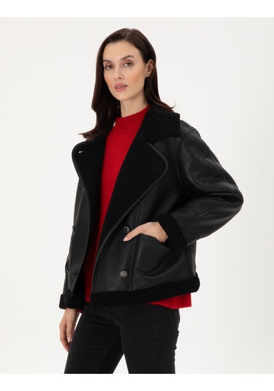 Pierre Cardin Kadın Siyah Mont 50295947-vr046 Siyah
