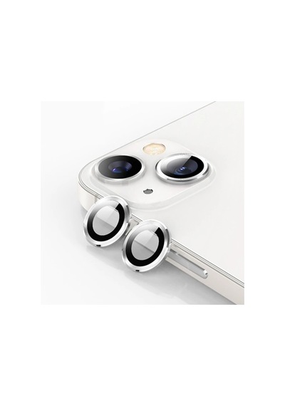 Ally İphone 13 - 13 Mini 3d Metal Çerçeveli Kamera Lens Koruyucu- 5775