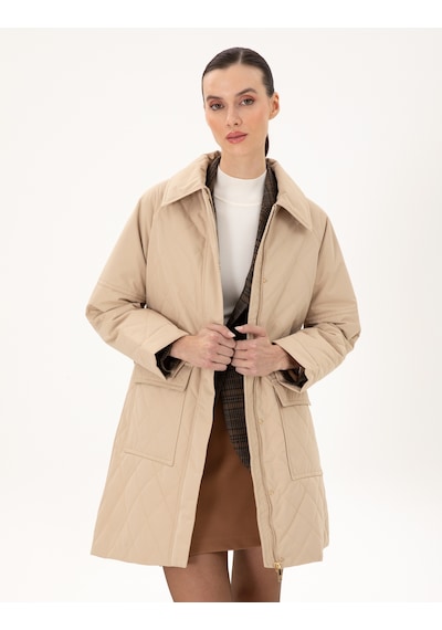 Pierre Cardin Kadın Bej Kaban 50295136-vr011 Bej