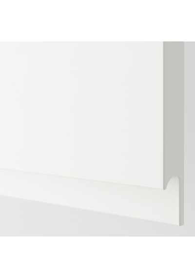 Voxtorp Mat Beyaz 60x40 Cm Entegre Kulplu Mutfak Dolap Kapağı Diğer