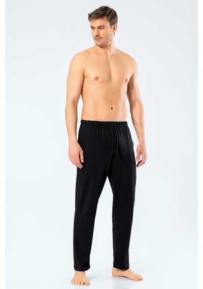 Cacharel Modal Pijama Tek Alt 2171/siyah Çok Renkli