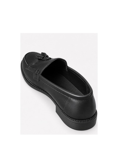 Yalçın Erkek Siyah Püsküllü Loafer Ayakkabı Klasik Günlük Rahat Bağcıksız Mokasen Casual Siyah - 905434114 Siyah