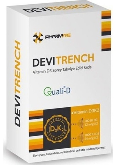 Pharmare Devitrench Vitamin D3K2 Sprey 40 ML