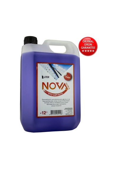 Nova Antifrizli Oto Cam Suyu 5 Litre -12 Derece