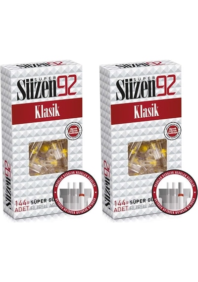 Süzen92 Klasik Sigara Ağızlık Filtresi 288 Adet Fırsat Pk Kutu 2